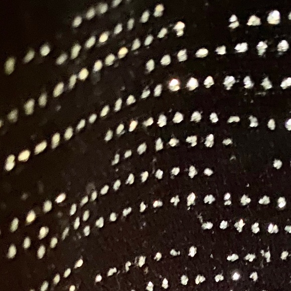 New Astr off shoulder black sparkle dress - Picture 7 of 7